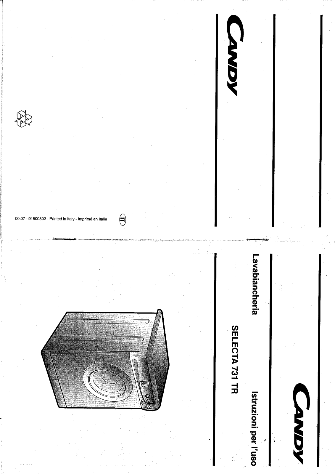 Candy SELEC731TR User Manual