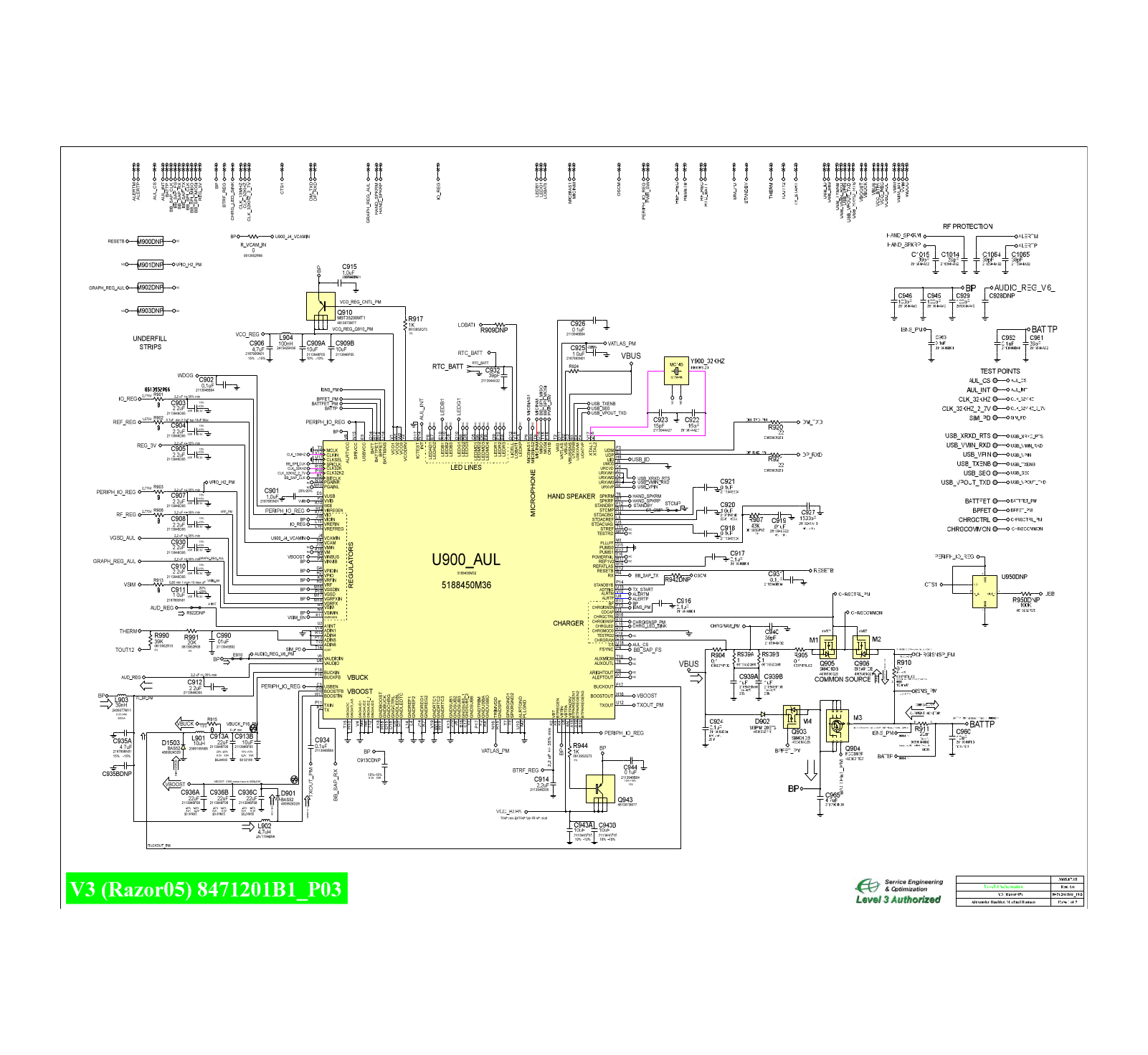 Motorola V3i2 Schematic