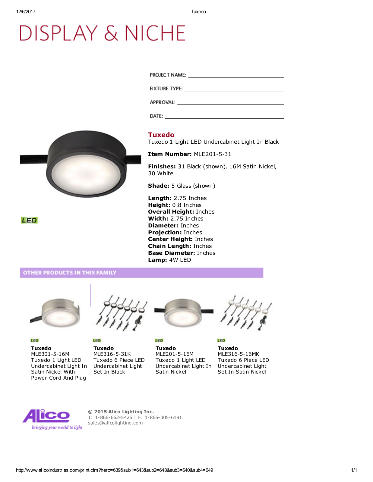 Alico LED2096 Specifications - ManualMachine.com