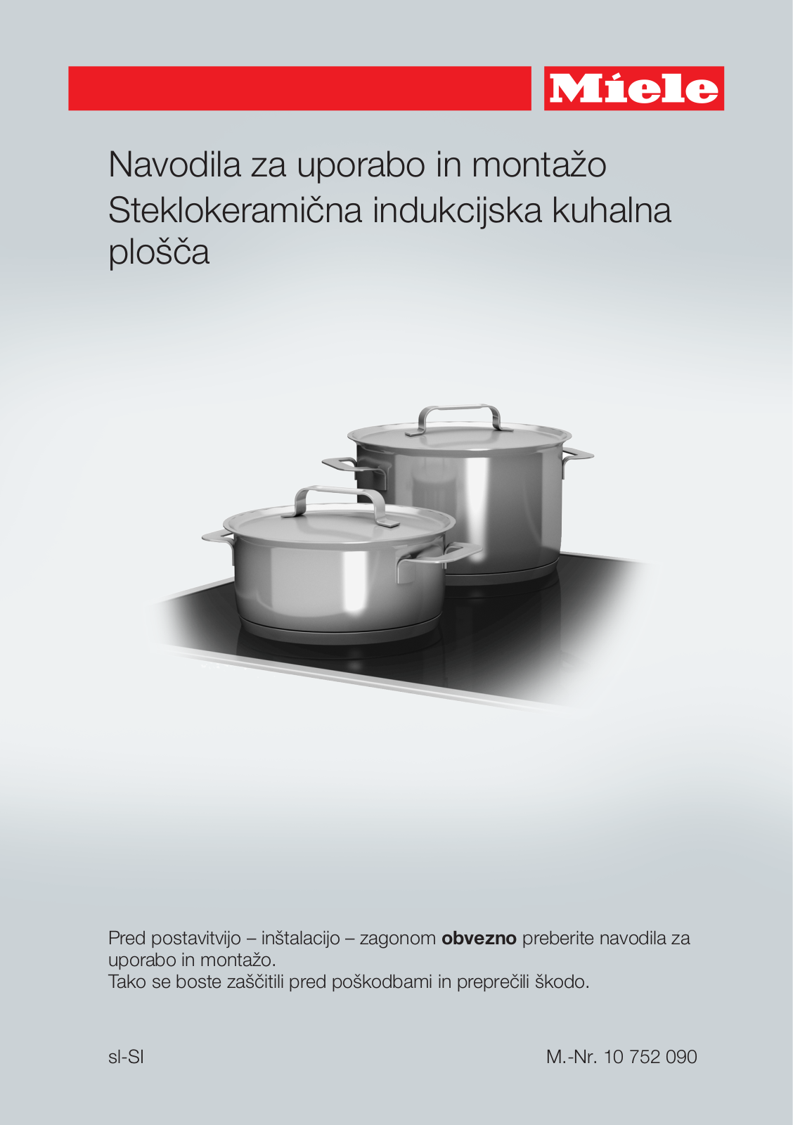 Miele KM 6629 Instructions Manual