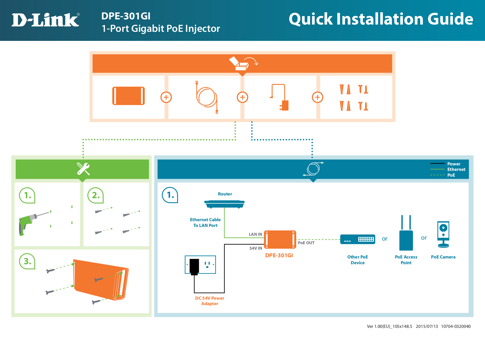 D-Link DPE-301GS User Manual