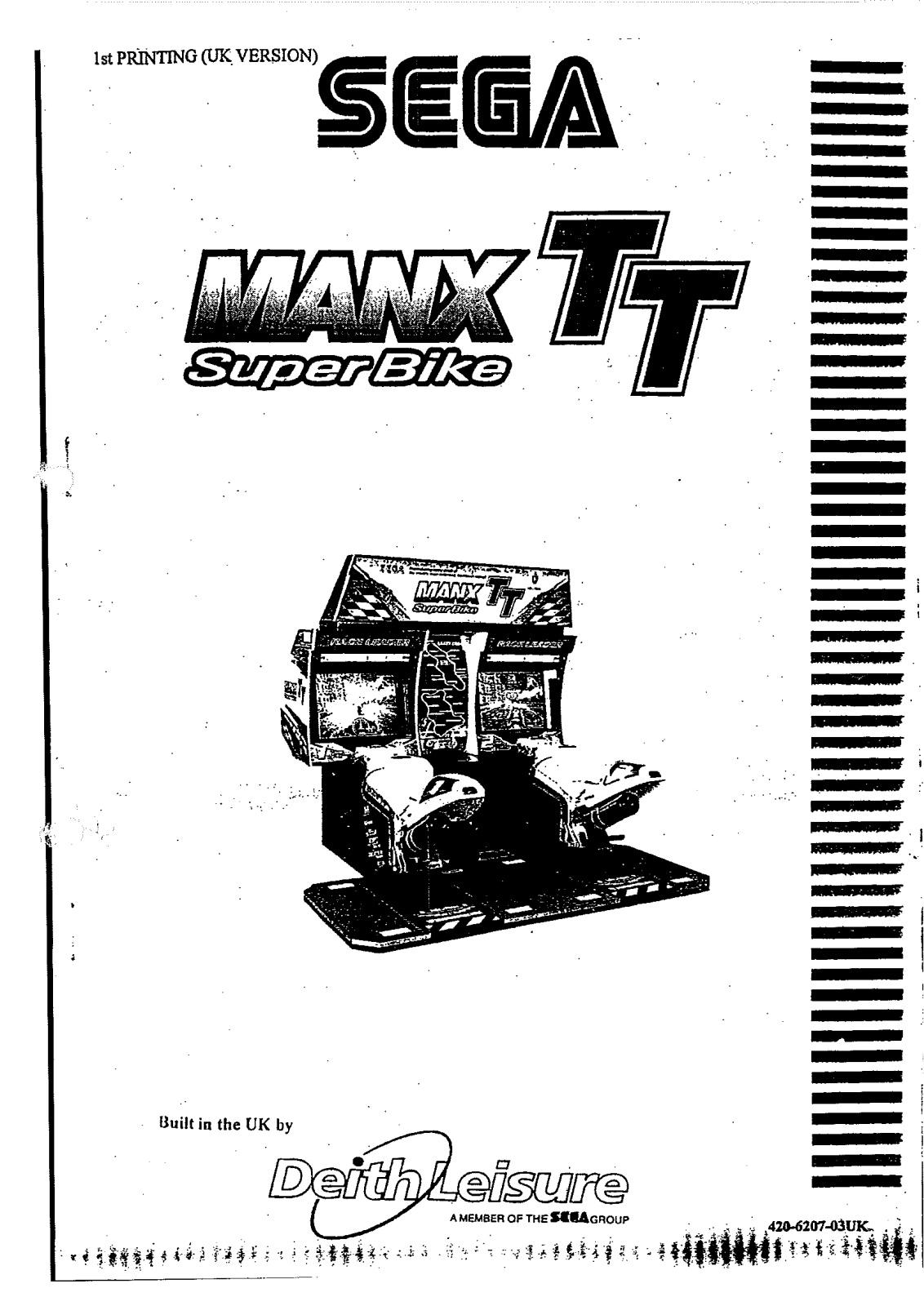 Sega MANXTT User Manual