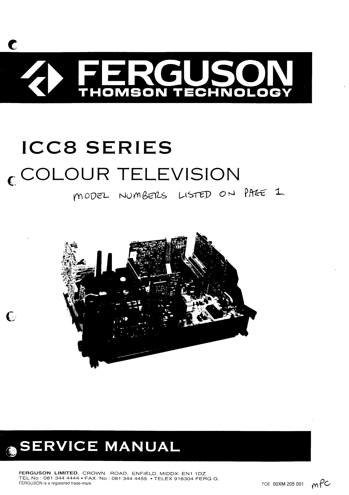 Ferguson icc8 schematic