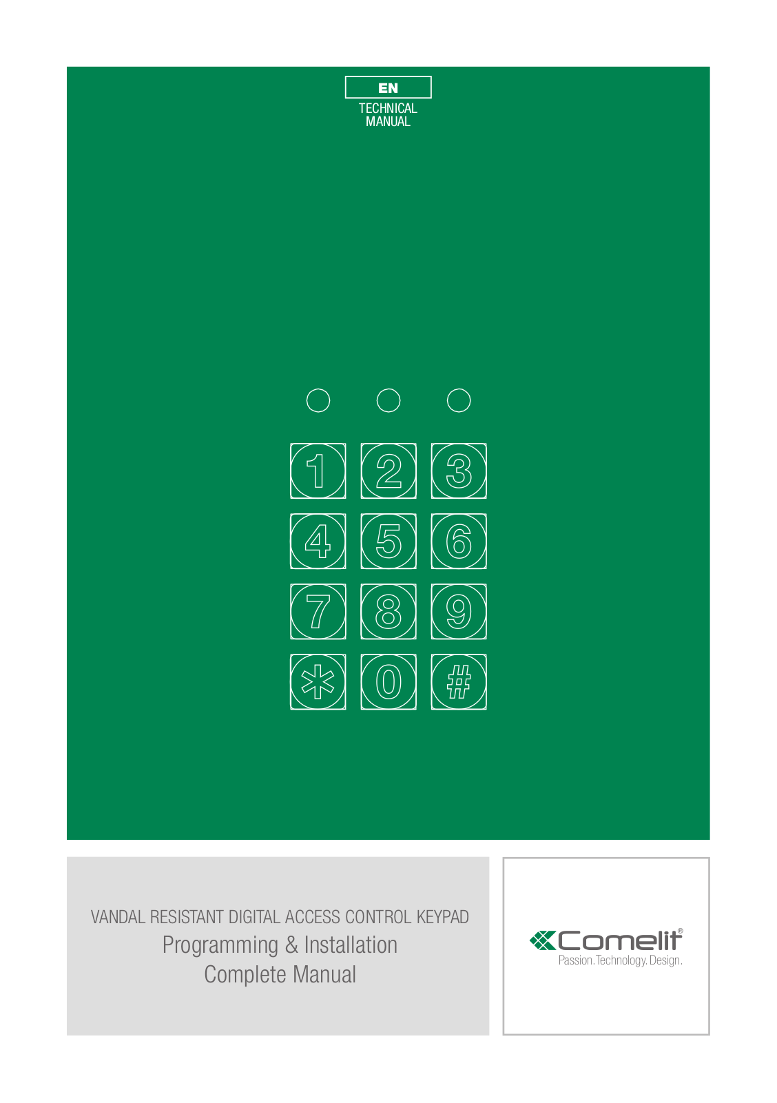 Comelit IX0101KP User Manual