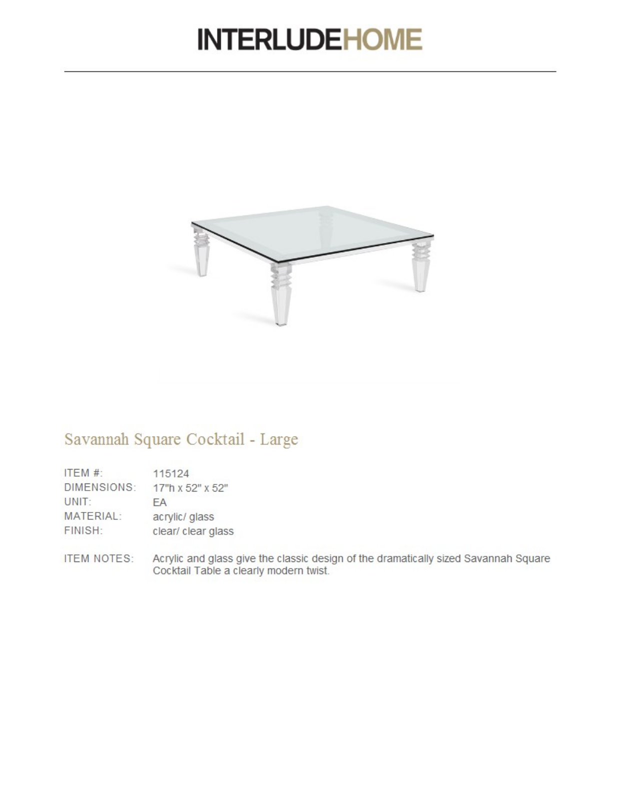 Interlude ILH2098 Specifications - ManualMachine.com