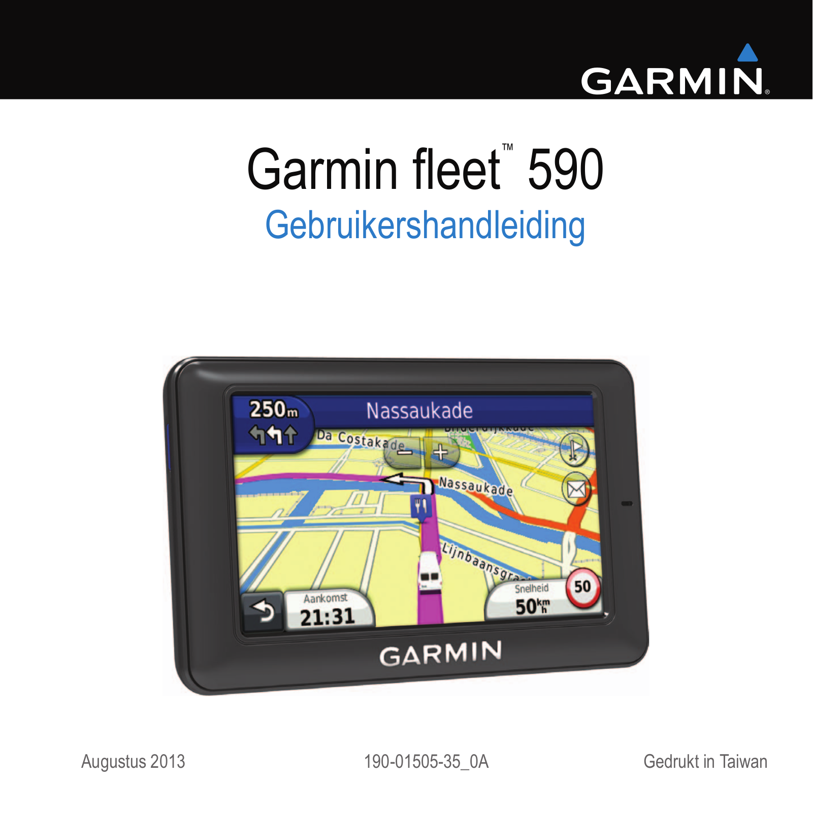 Garmin fleet 590 User manual