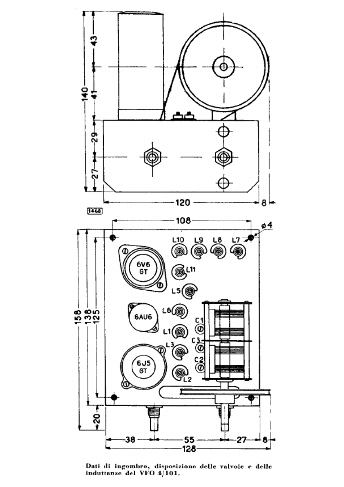 Geloso vfo 4 101 schematic