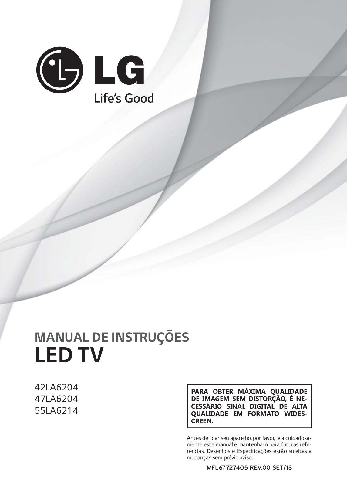 LG 42LA6204 User manual