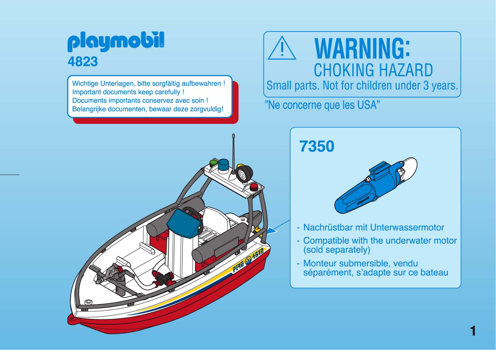 Playmobil 4823 Instructions