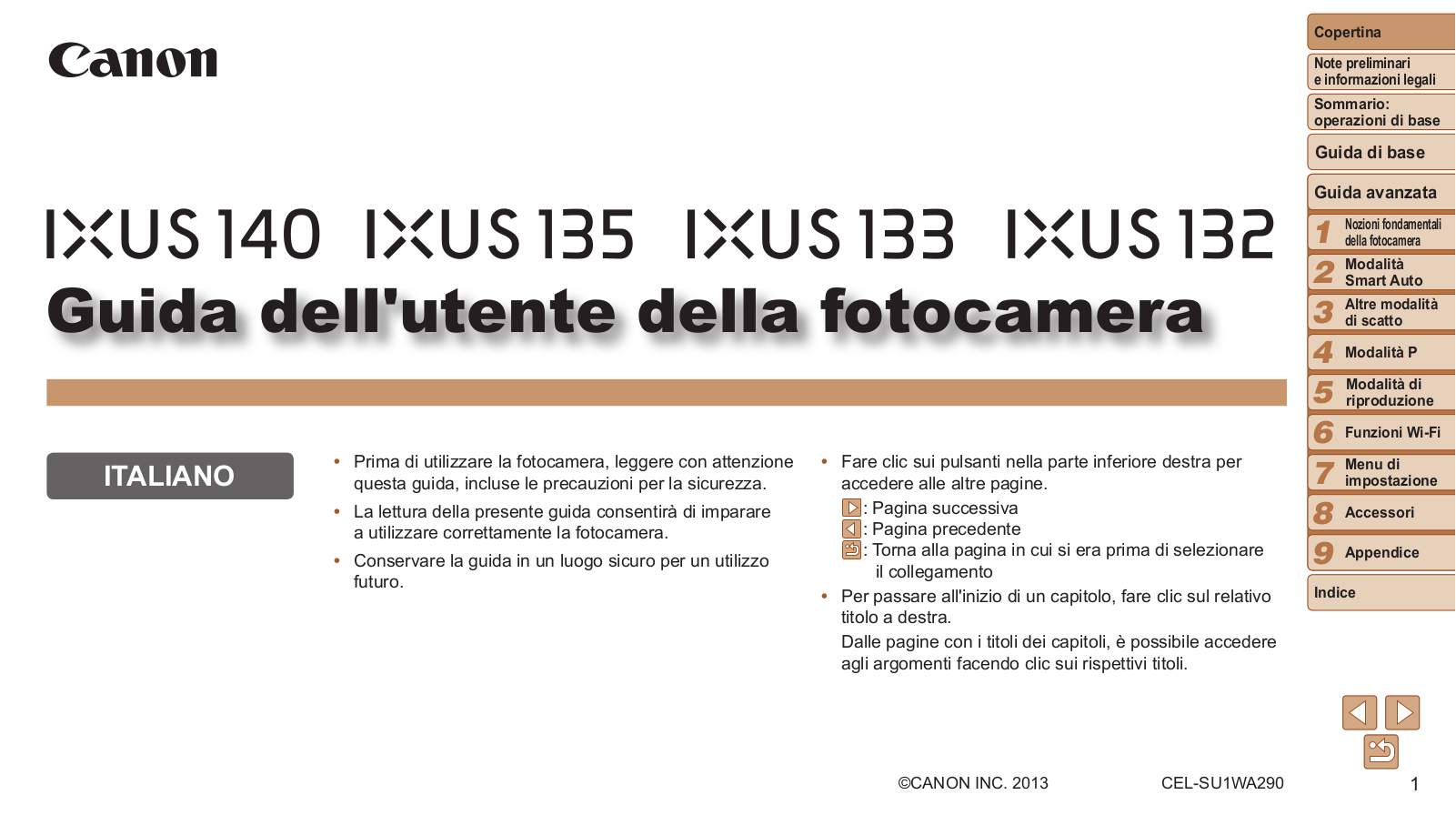 Canon IXUS 140, IXUS 135, IXUS 133, IXUS 132 User Manual