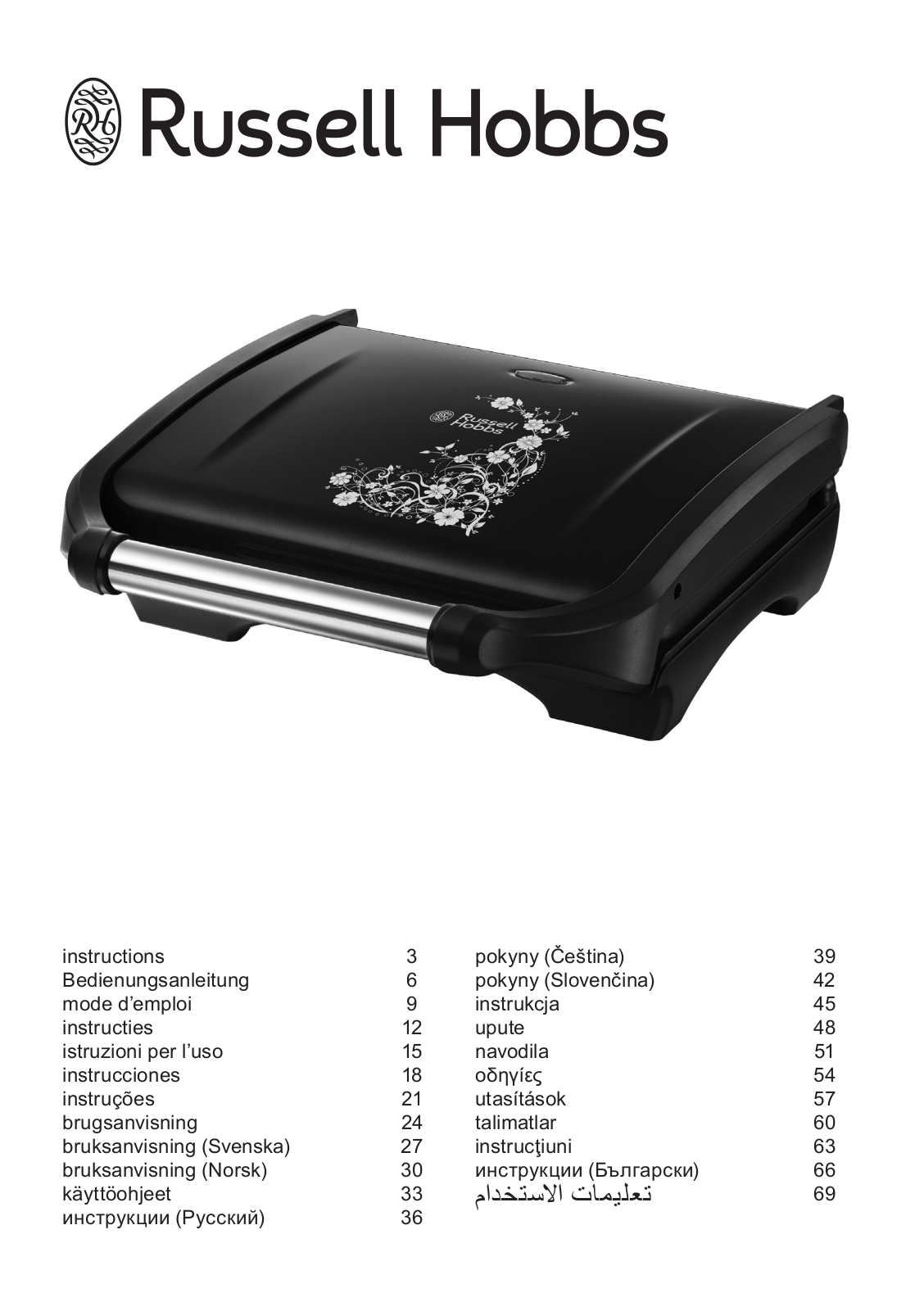 Russell hobbs 19925-56 User Manual