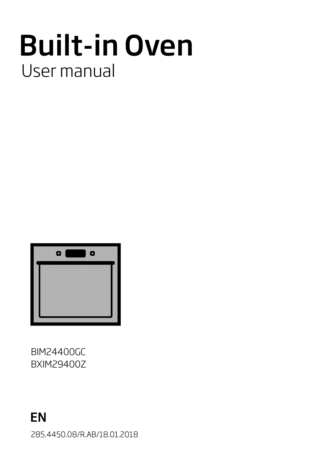 Beko BXIM29400Z, BIM24400GC User Manual