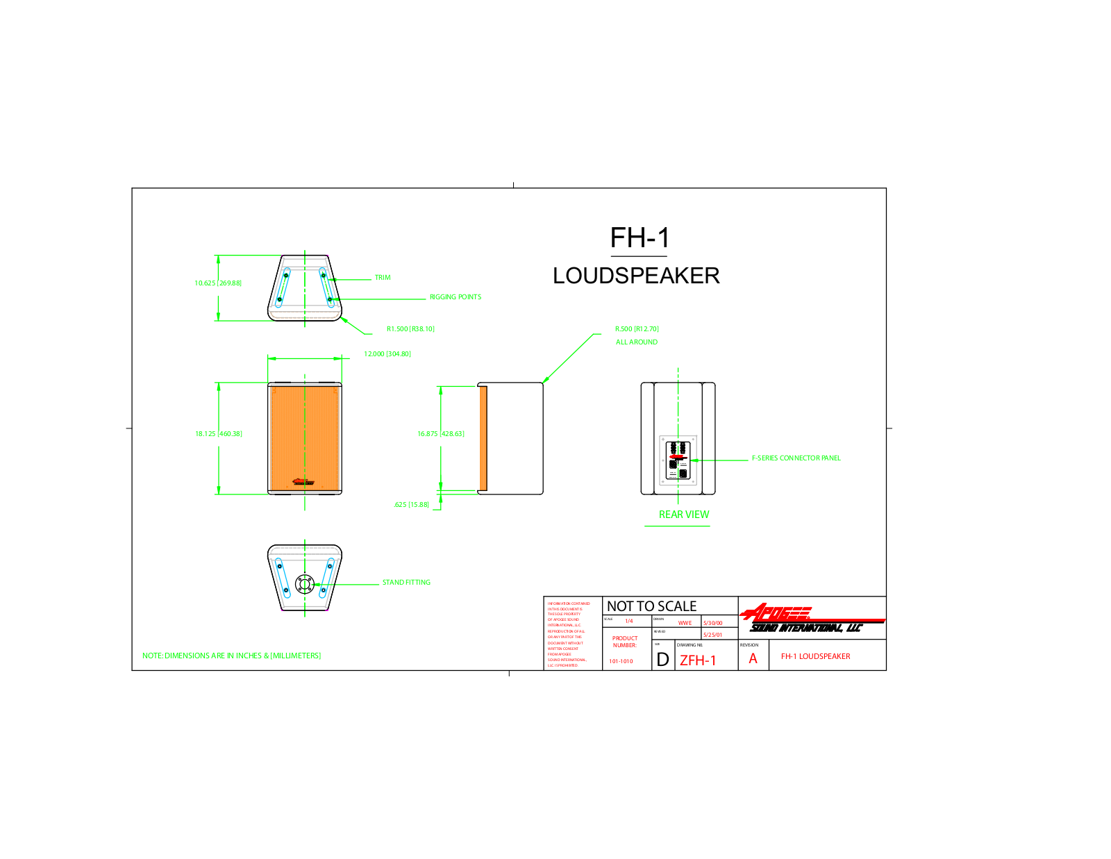 Bogen FH-1 User Manual