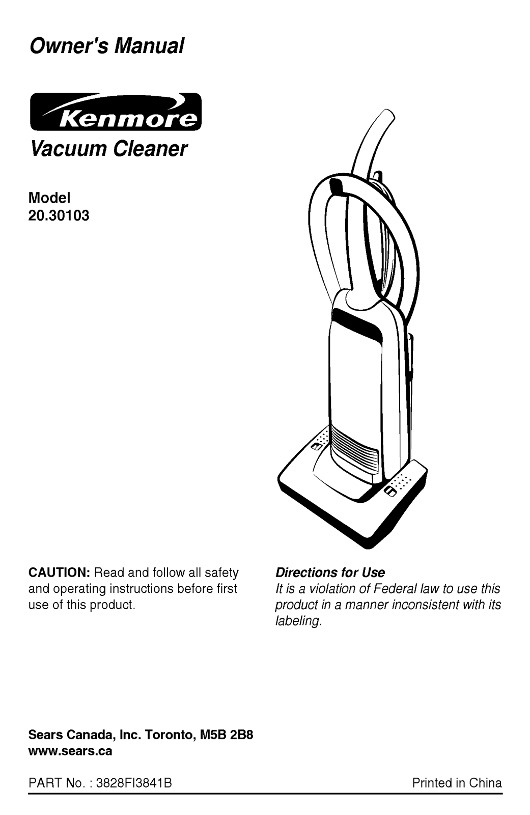 LG 30103 User Manual