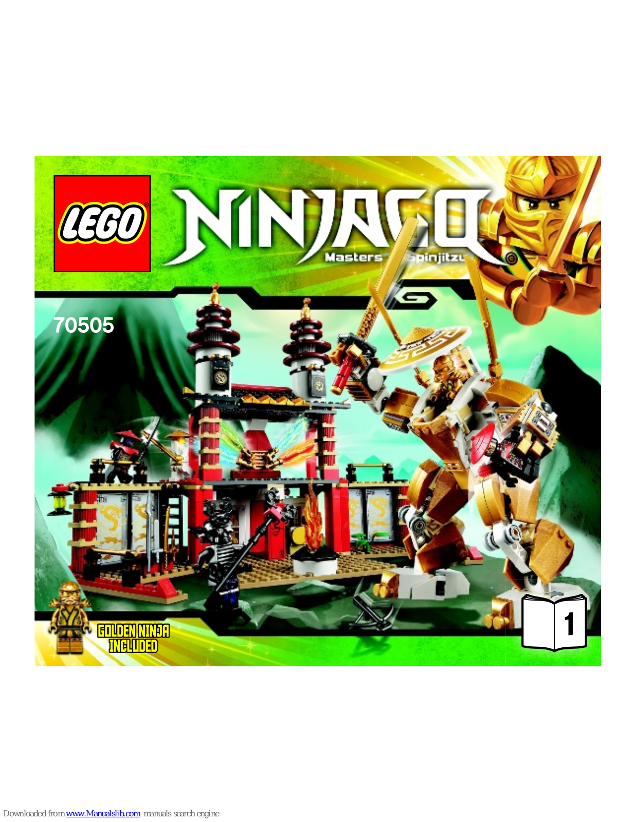 LEGO Ninjago 70505, city 4207 Building Instructions