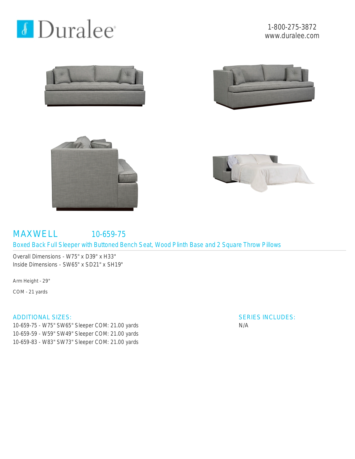 Duralee DFFP1220 Specifications - ManualMachine.com
