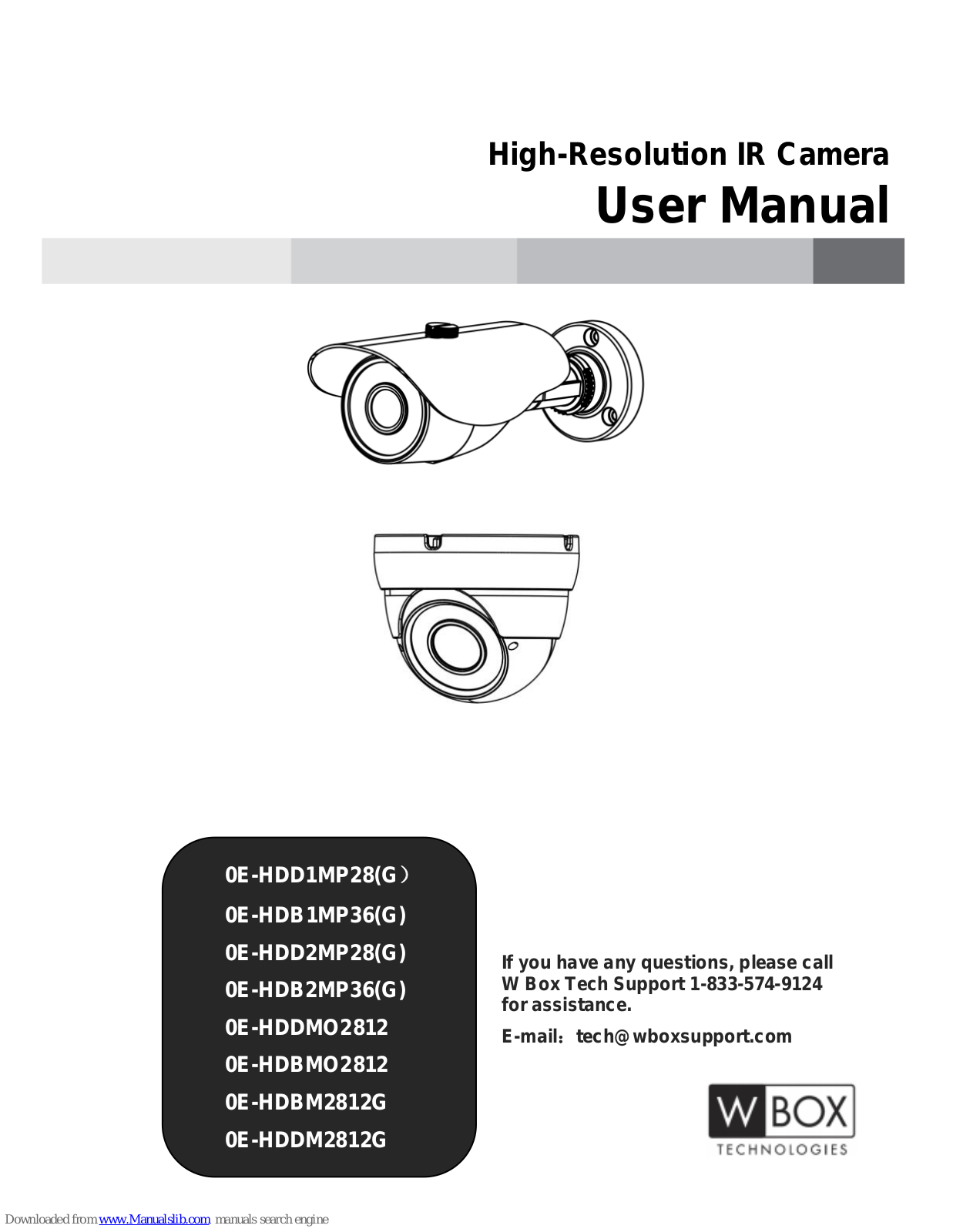 WBOX Technologies 0E-HDD2MP28G, 0E-HDB1MP36G, 0E-HDB1MP36, 0E-HDD2MP28, 0E-HDD1MP28G User Manual