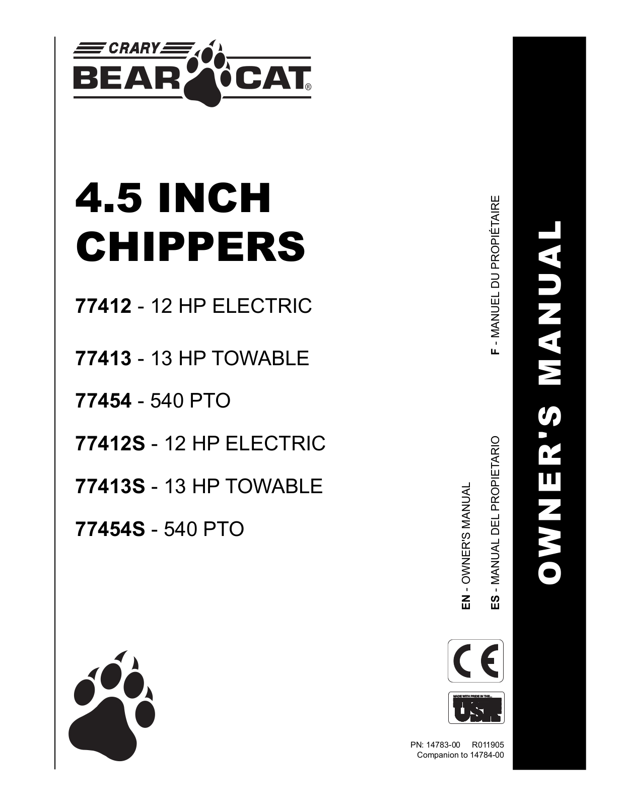 Echo 77412 Owners Manual v.3