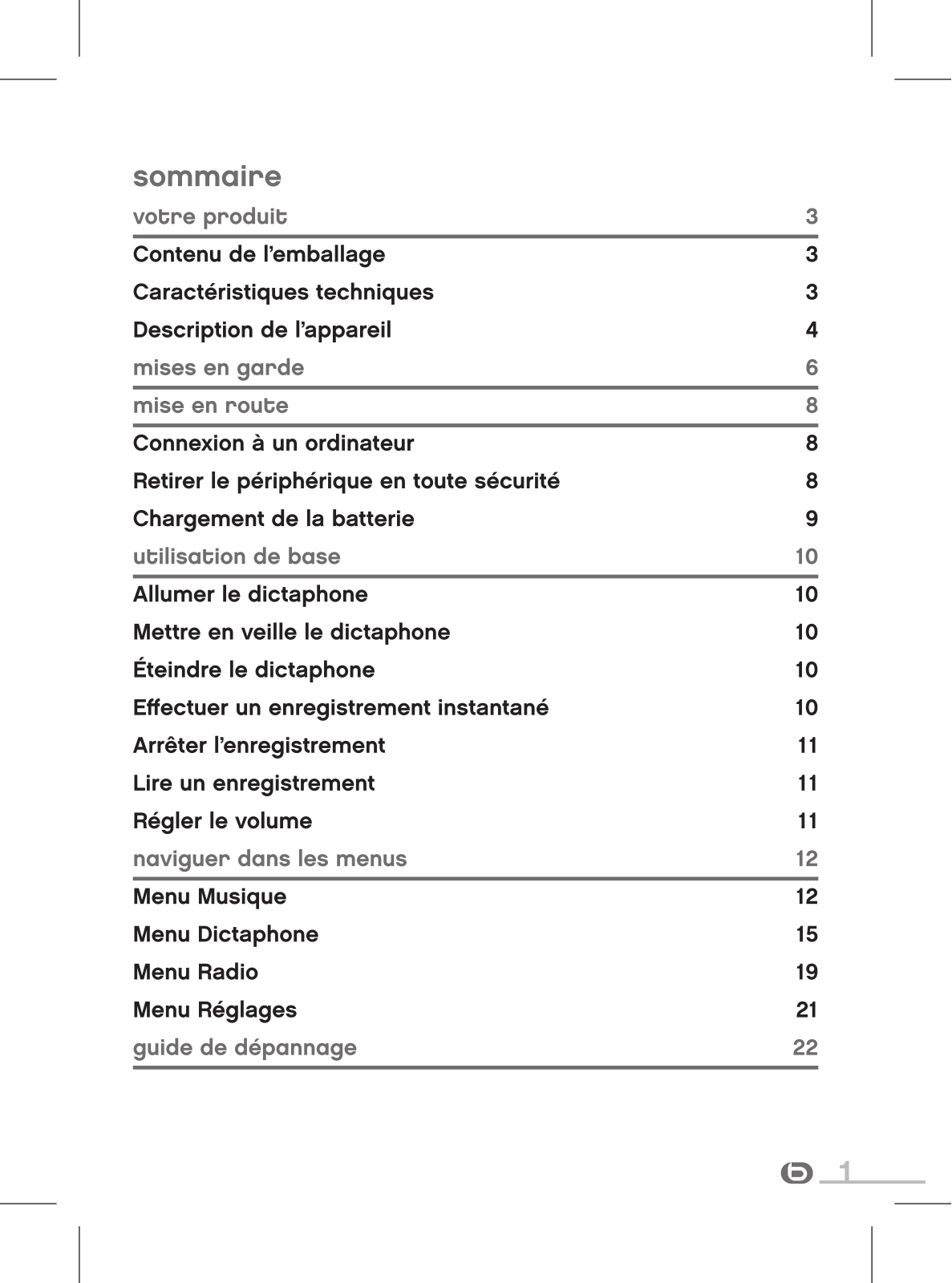 Essentielb DICTA'FUN User Manual