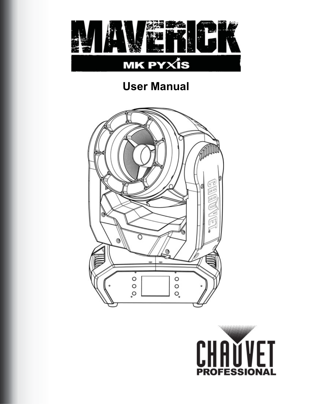 Chauvet Pro Maverick Mk Pyxis Users Manual