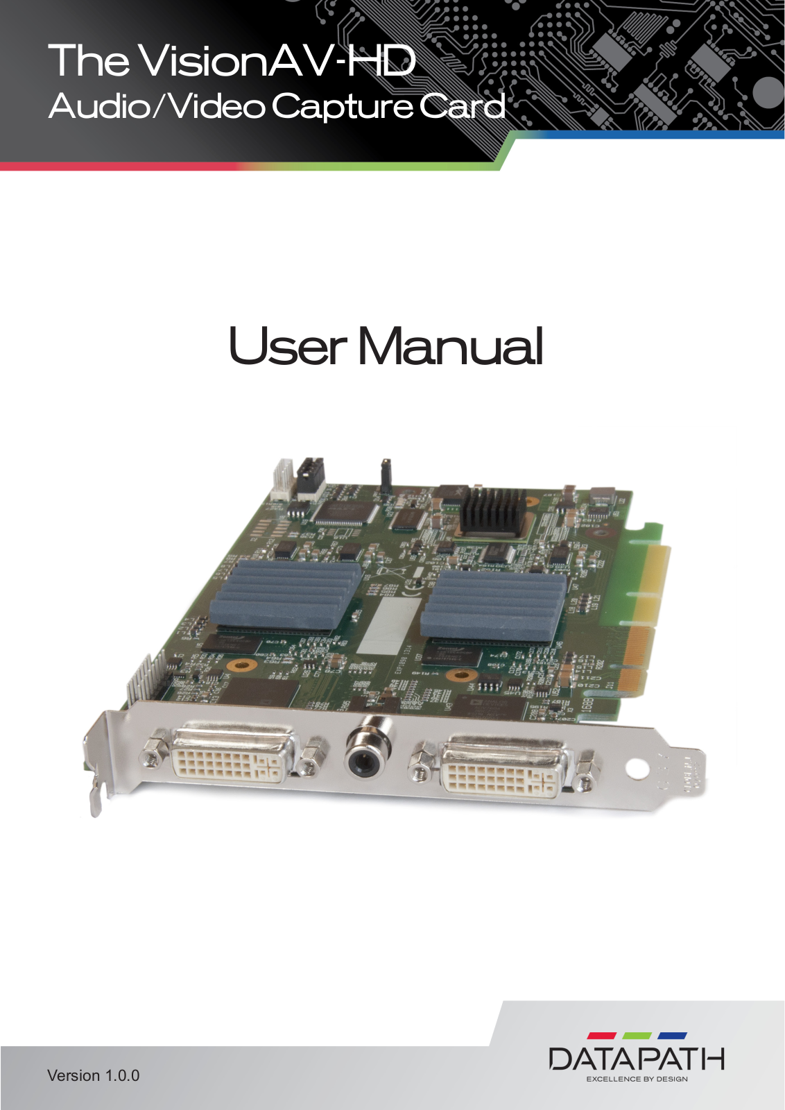 Datapath VisionAV-HD User Manual