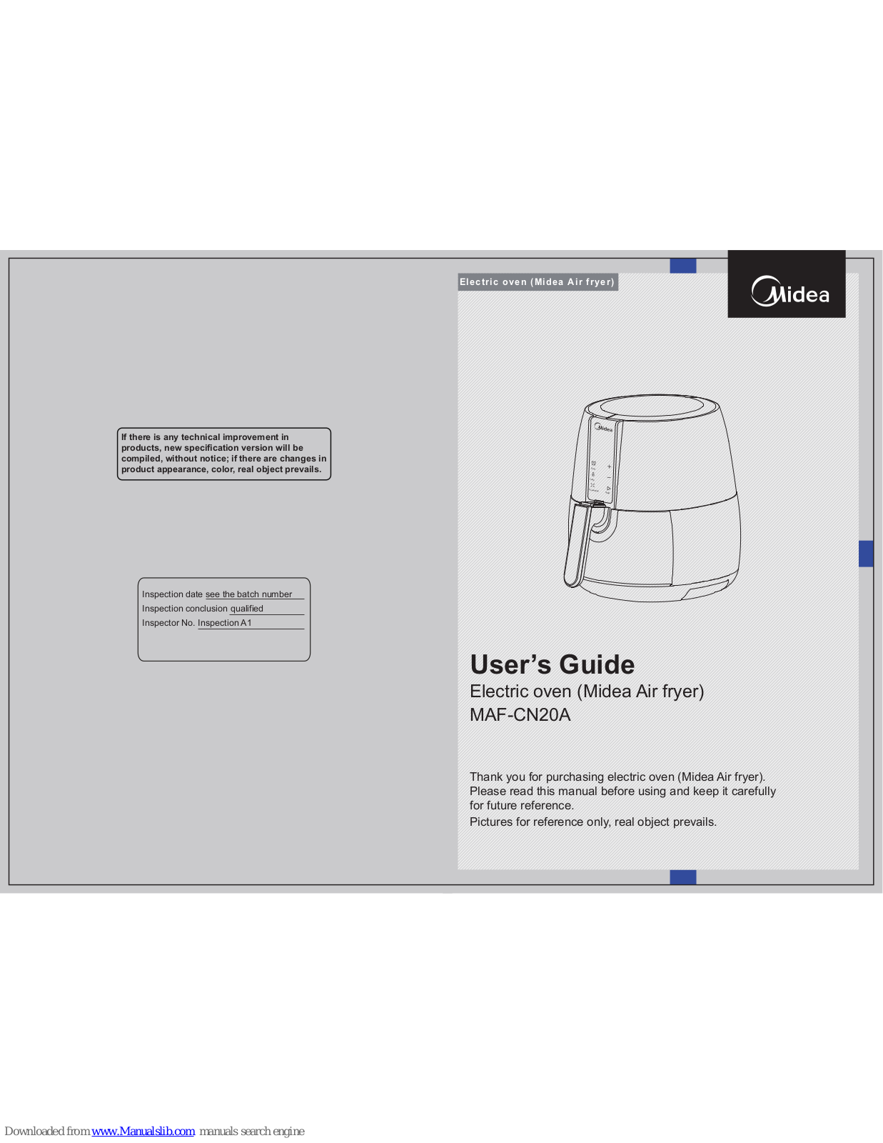 Midea MAF-CN20A User Manual