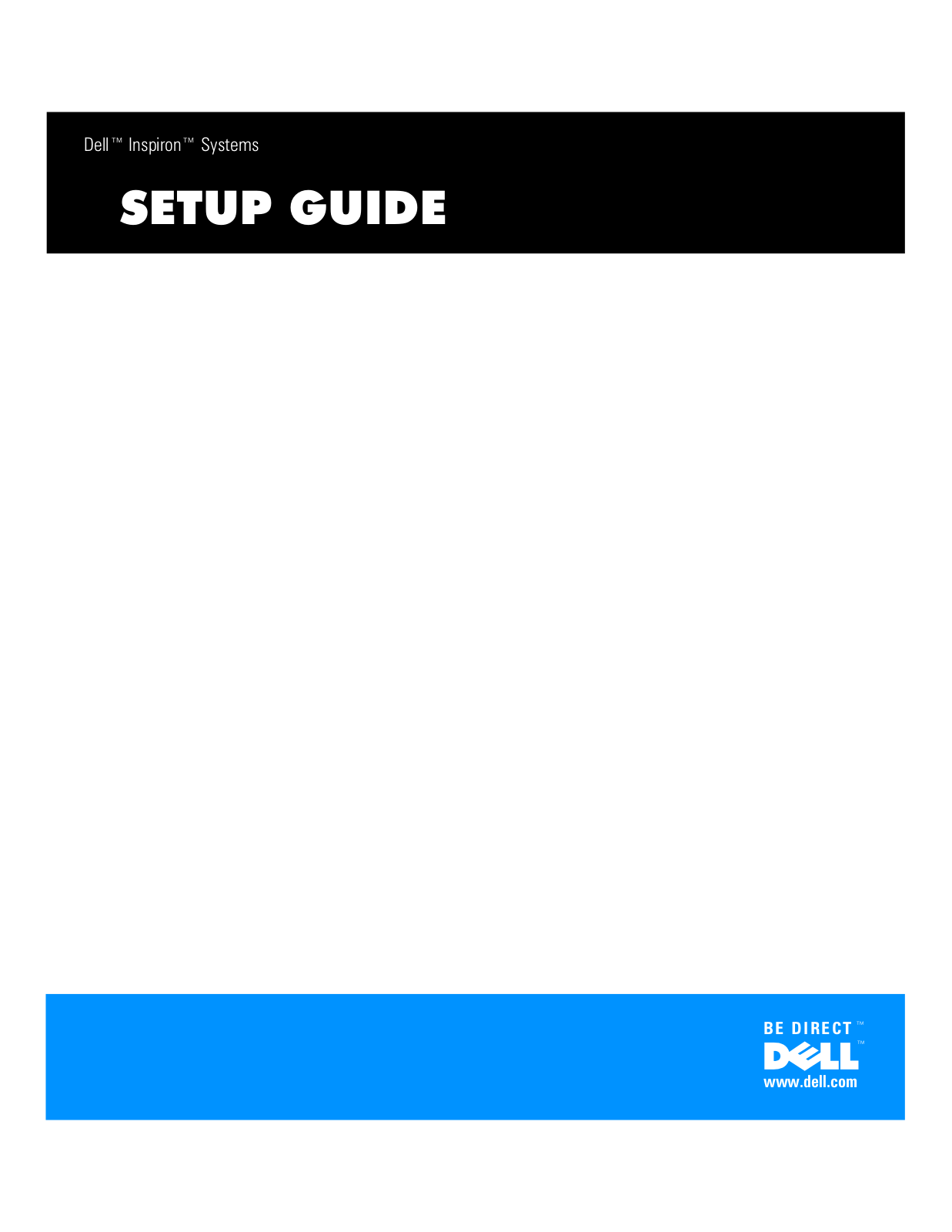 Dell Inspiron 5000e User Manual