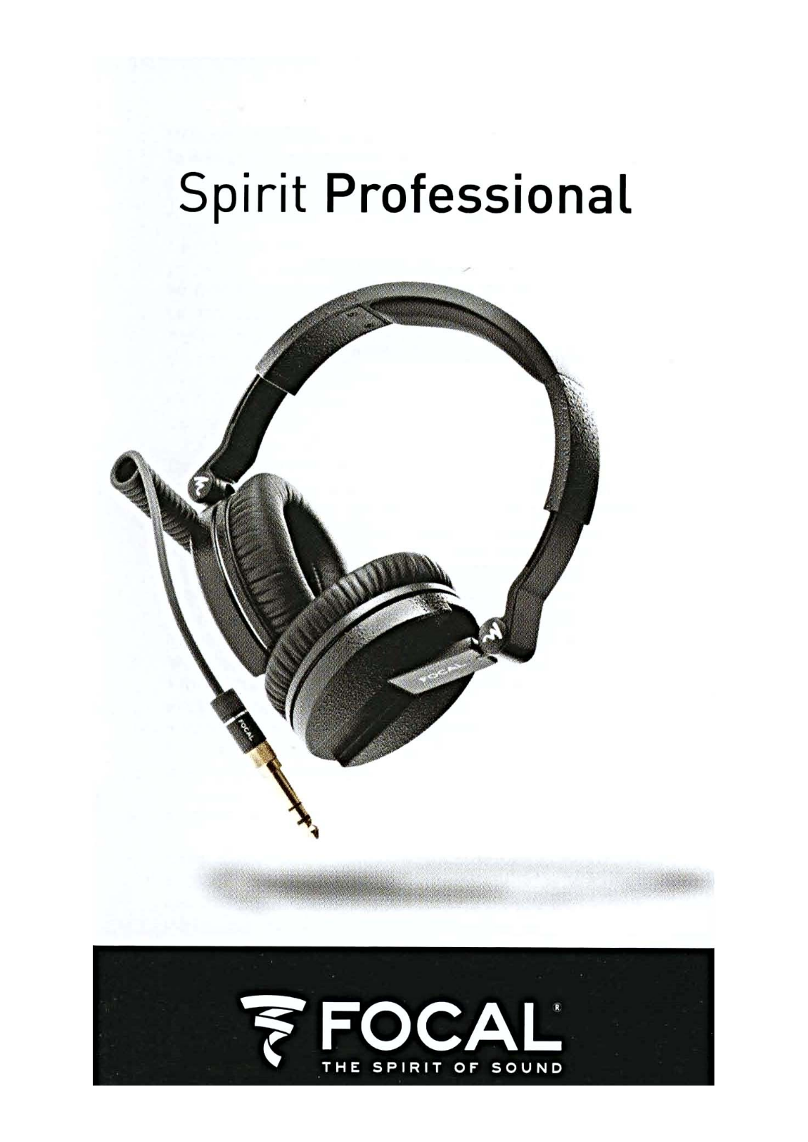 Focal Spirit-Professional User Manual