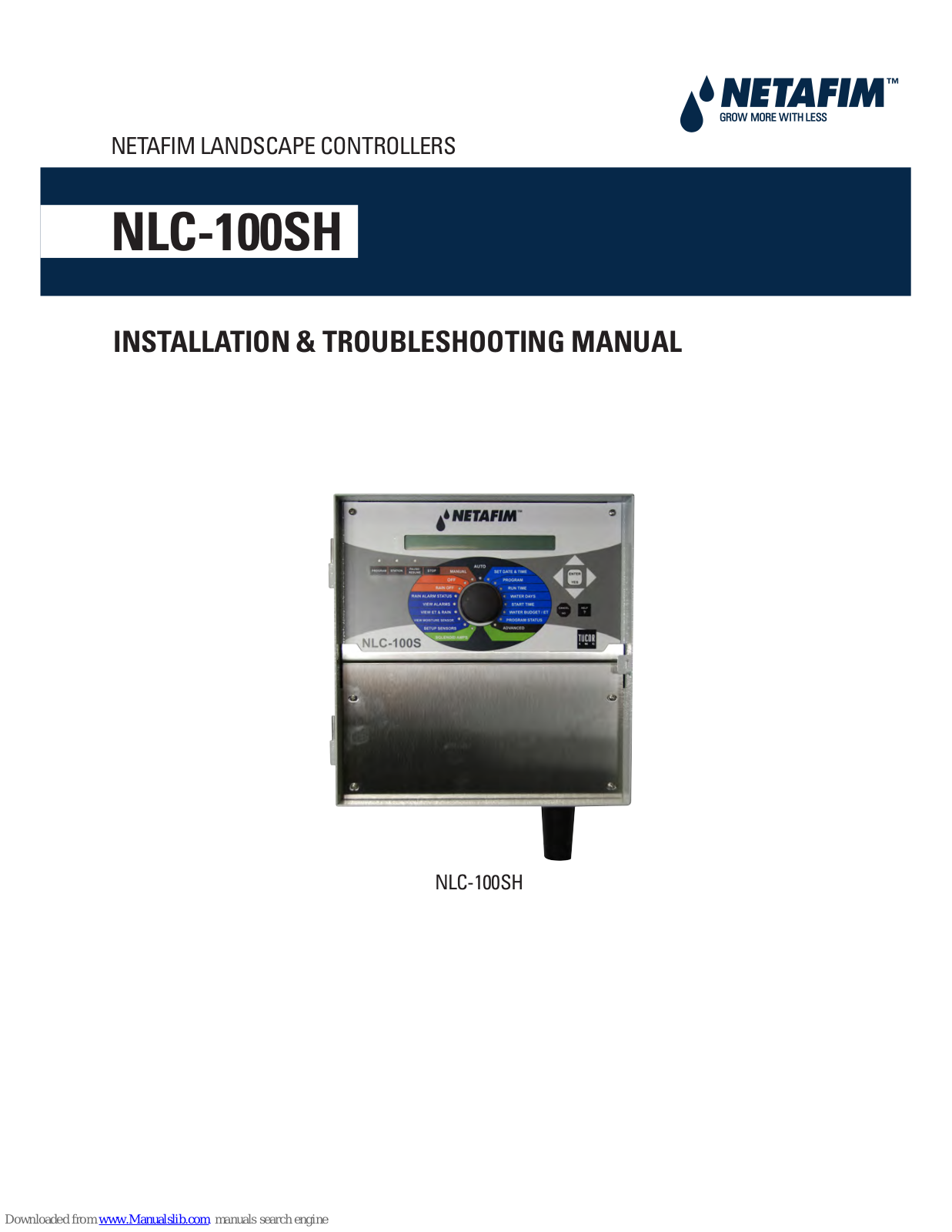 Netafim NLC-100SH Installation Manual