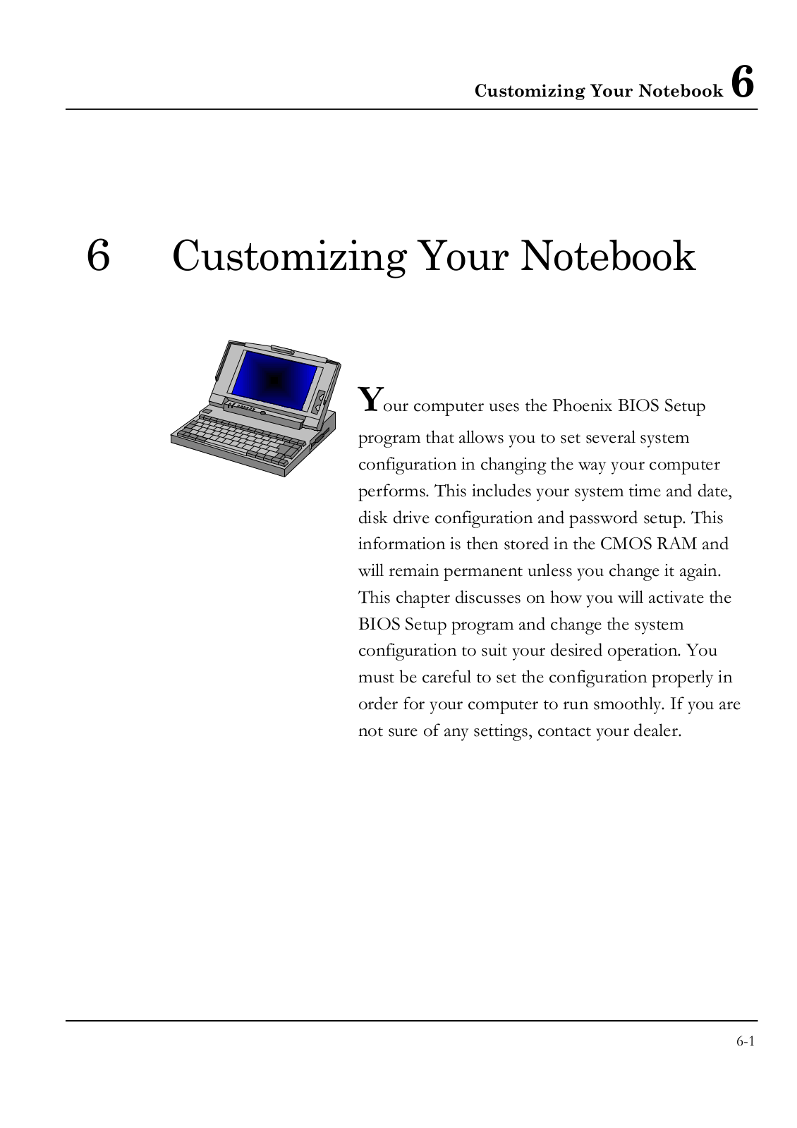 Gericom A380 Customizing Your Notebook