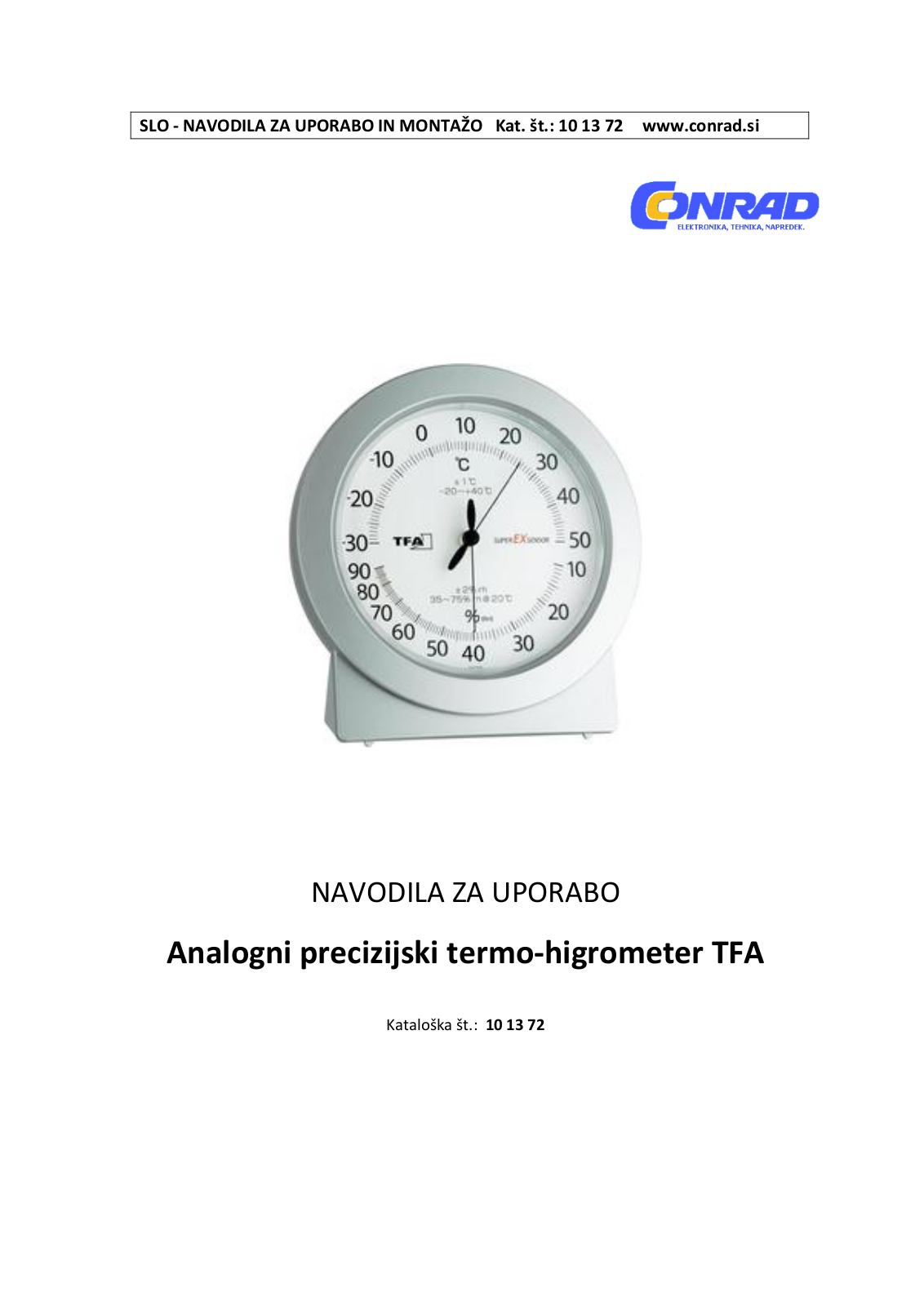 TFA 45.2020 User guide