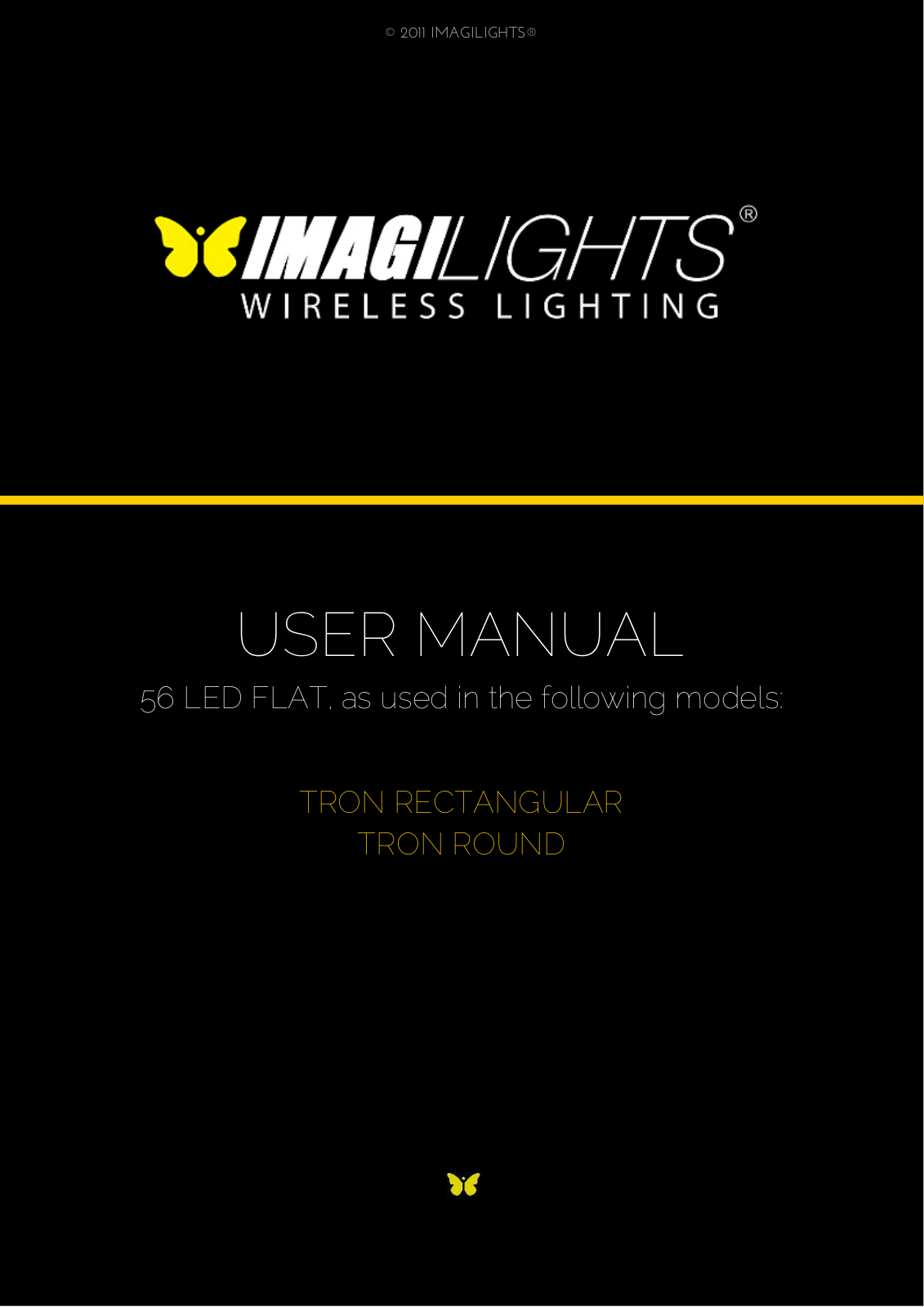Imagilights TRON RECTANGULAR User Manual
