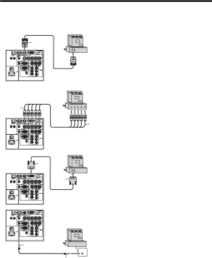 Mitsubishi Electronics XL6600U, XL6600LU, XL6500U, XL6500LU User Manual
