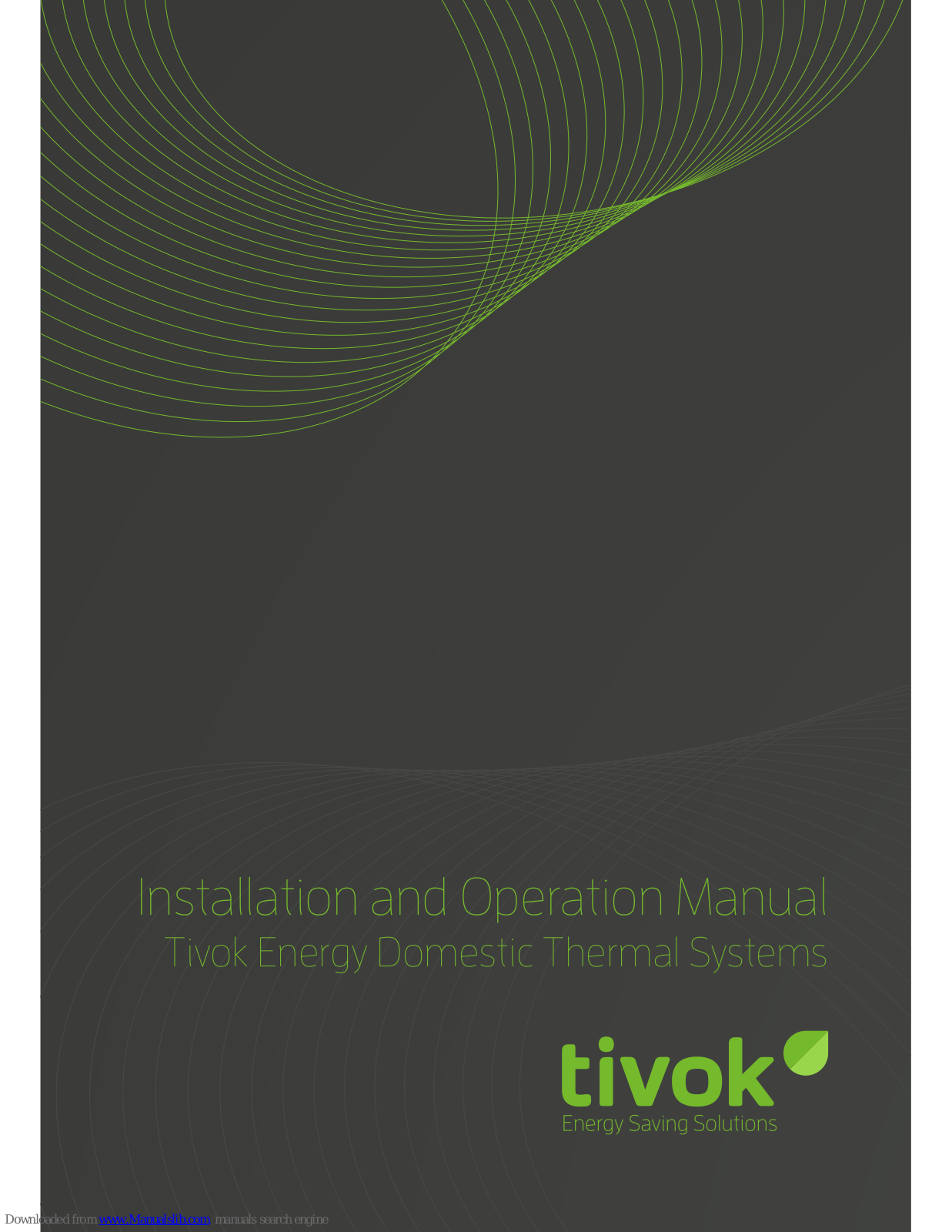 Tivok T-T500AS, T-U5812AS, T-HP20AB Installation Manual