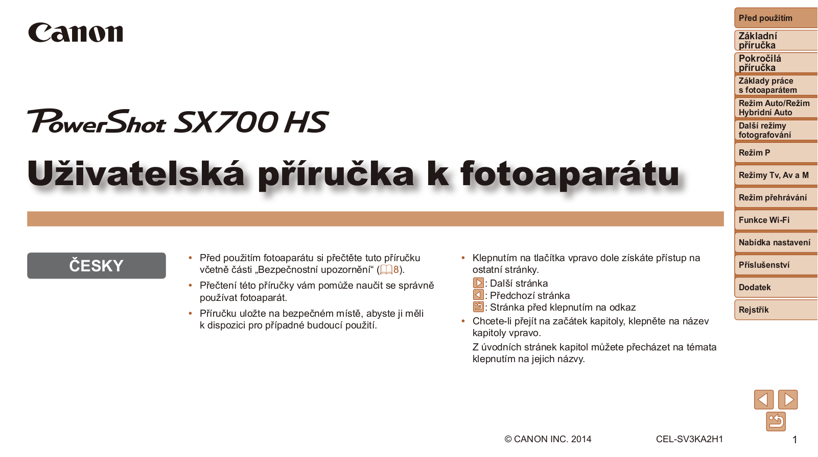 Canon SX700 HS User Manual