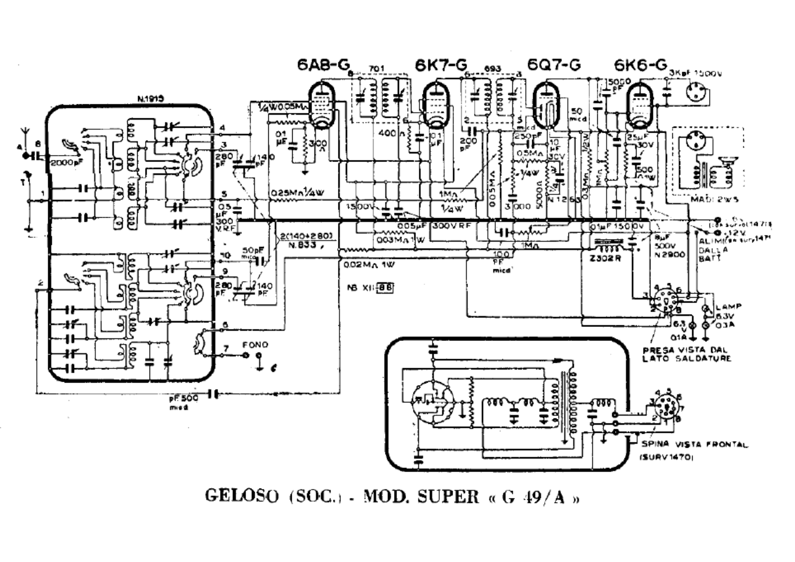 Geloso g49a schematic