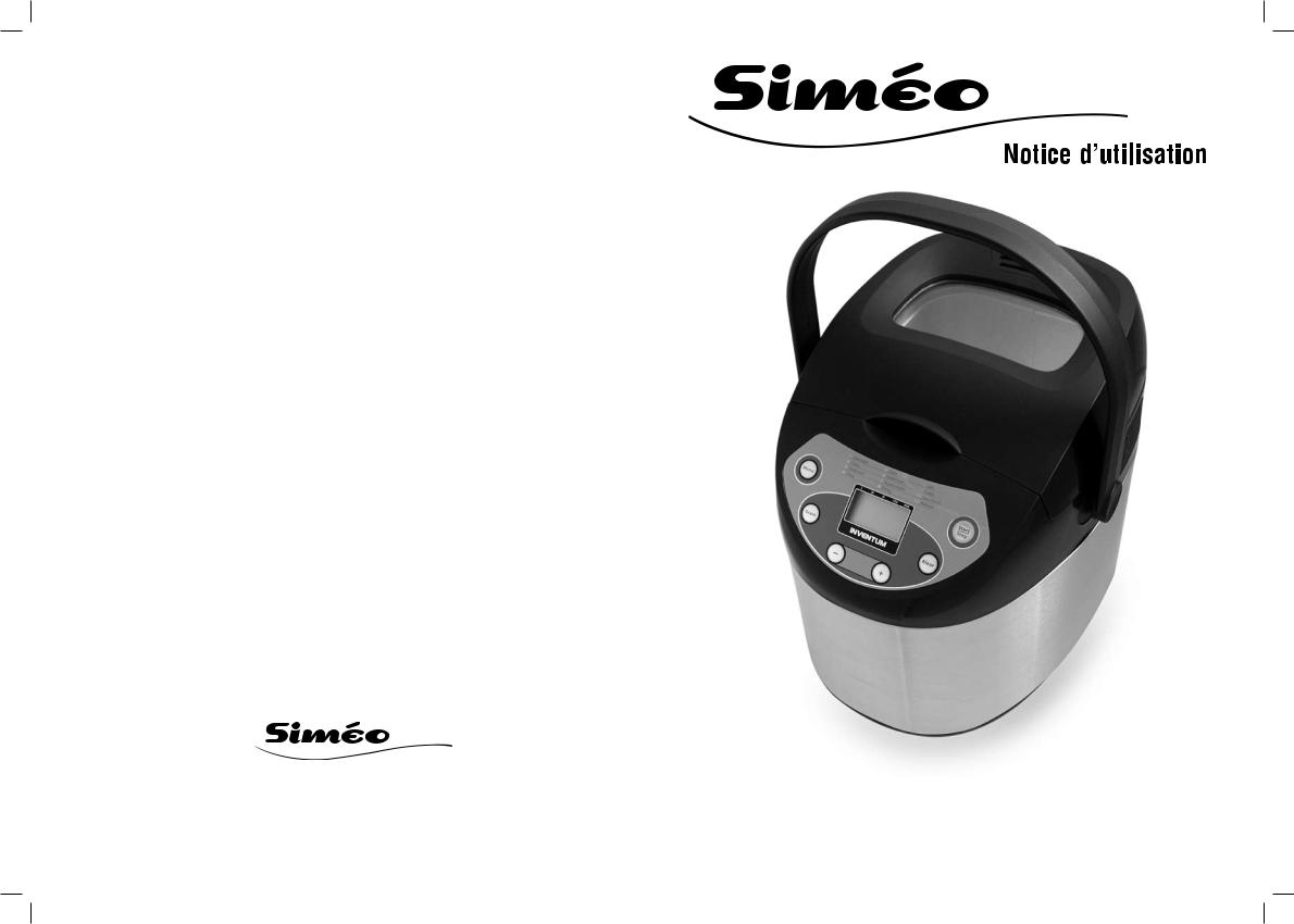 SIMEO QP 320 User Manual