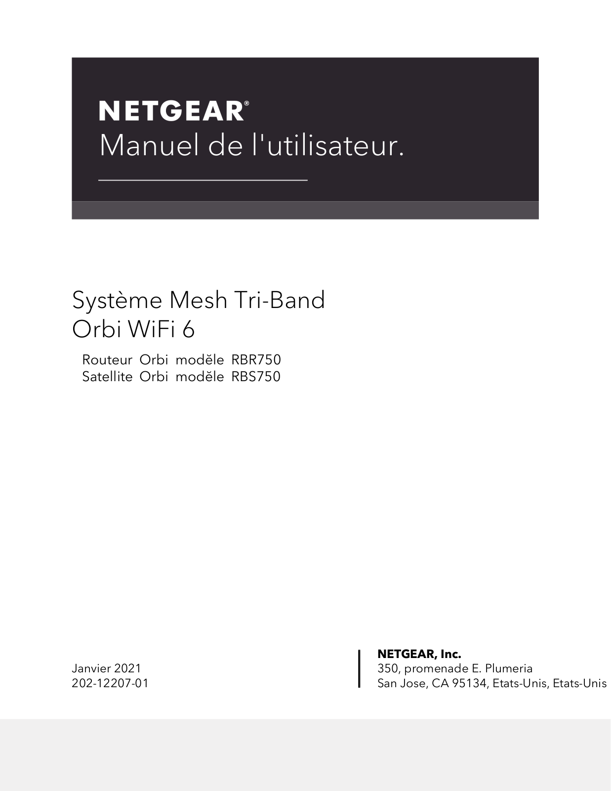 Netgear RBK753 Installation Manual