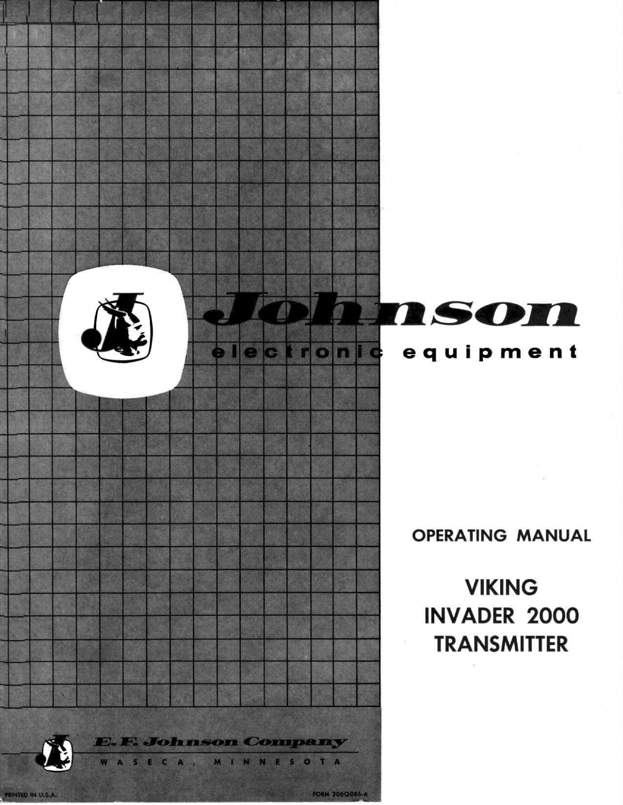 JOHNSON INVADER 2000 User Manual