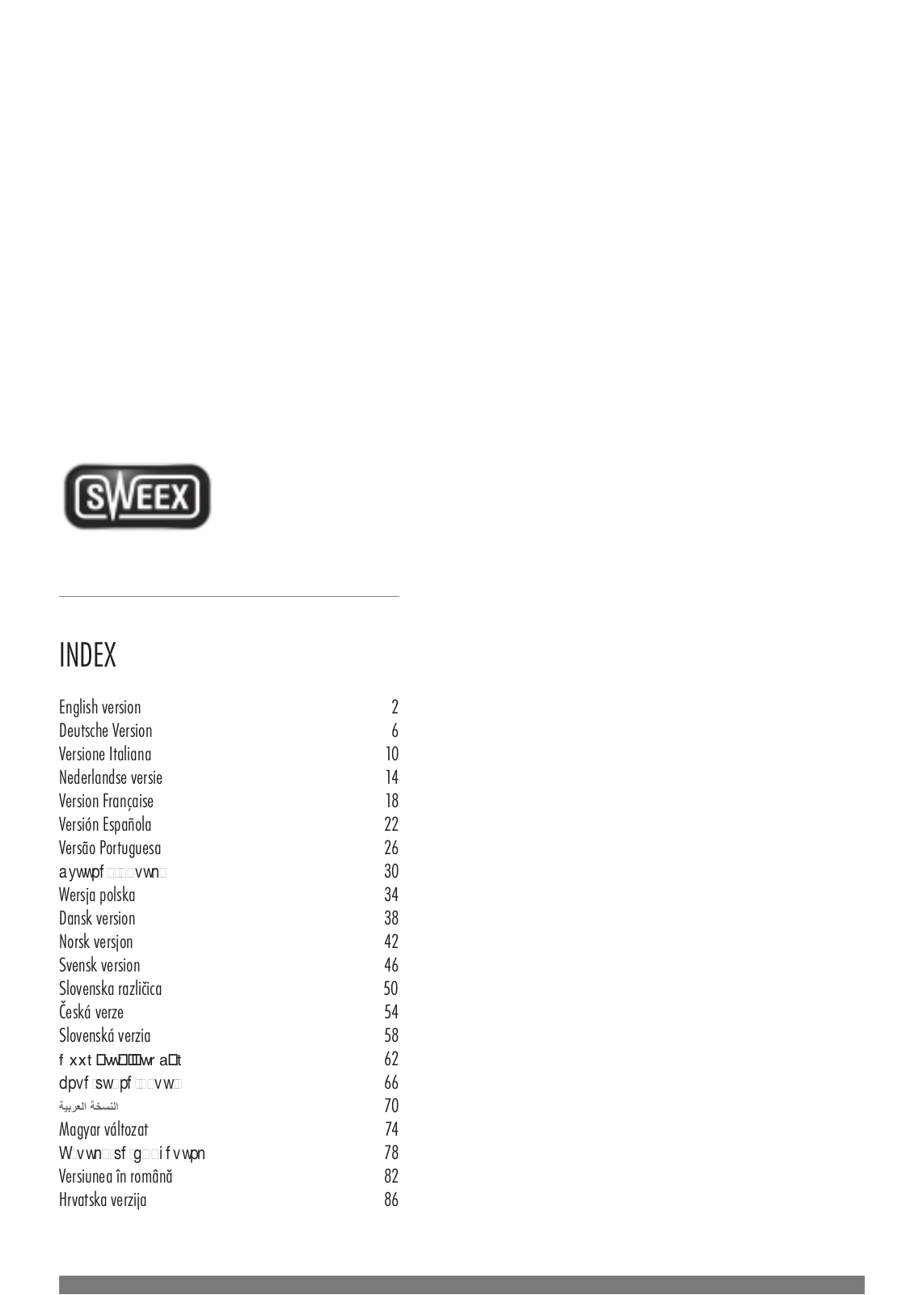 SWEEX WC350 User Manual