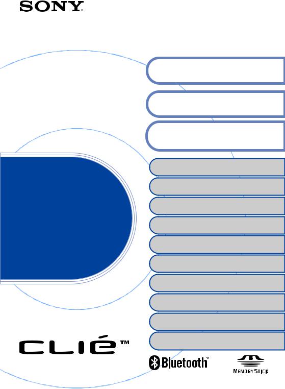 Sony PEG-NZ90 User Manual