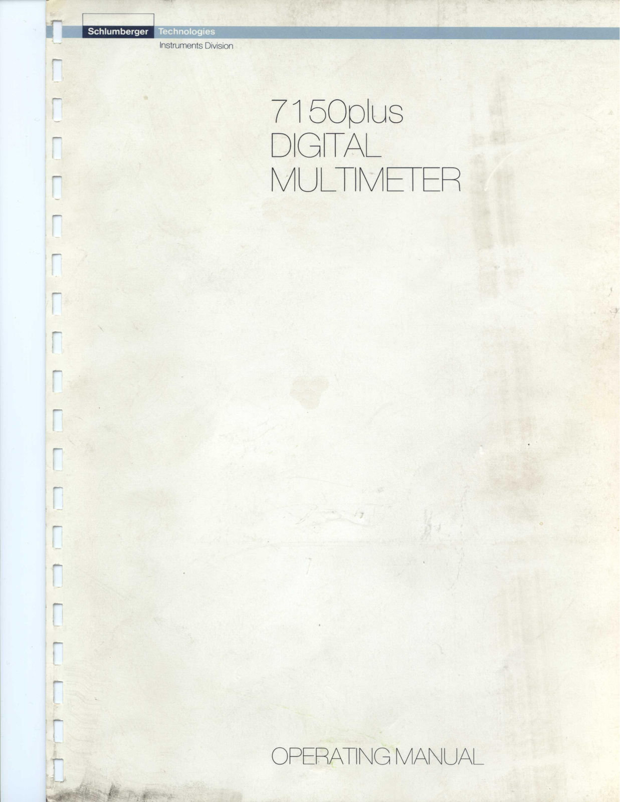 Solartron 7150 plus schematic