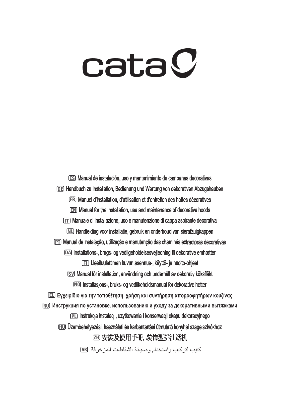 Cata GC DUAL 45 BK User Manual