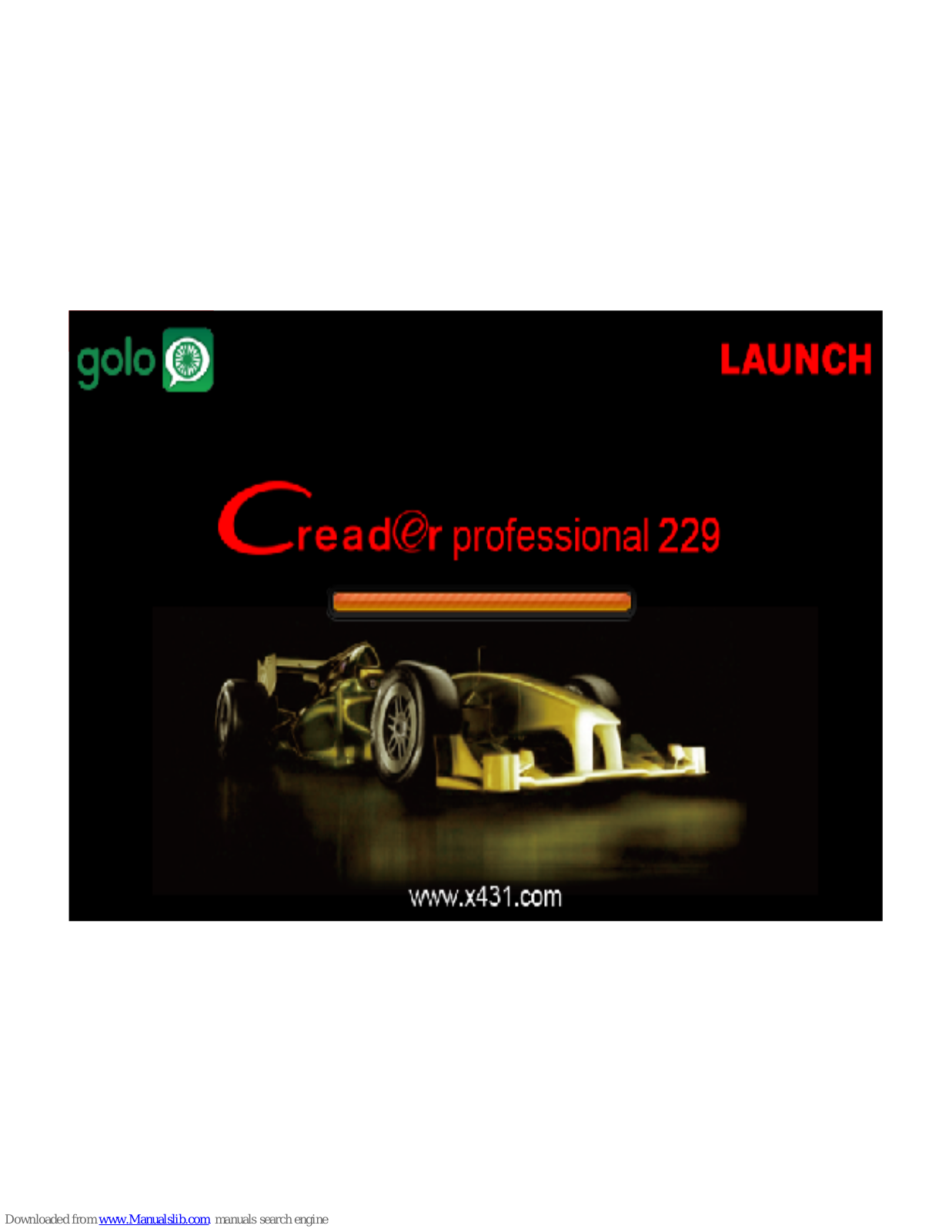 Launch Creader Professional 229, CRP229 User Manual