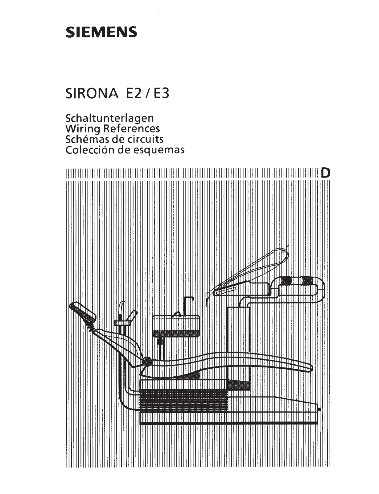 Siemens Sirona E2, Sirona E3 Circuit diagrams