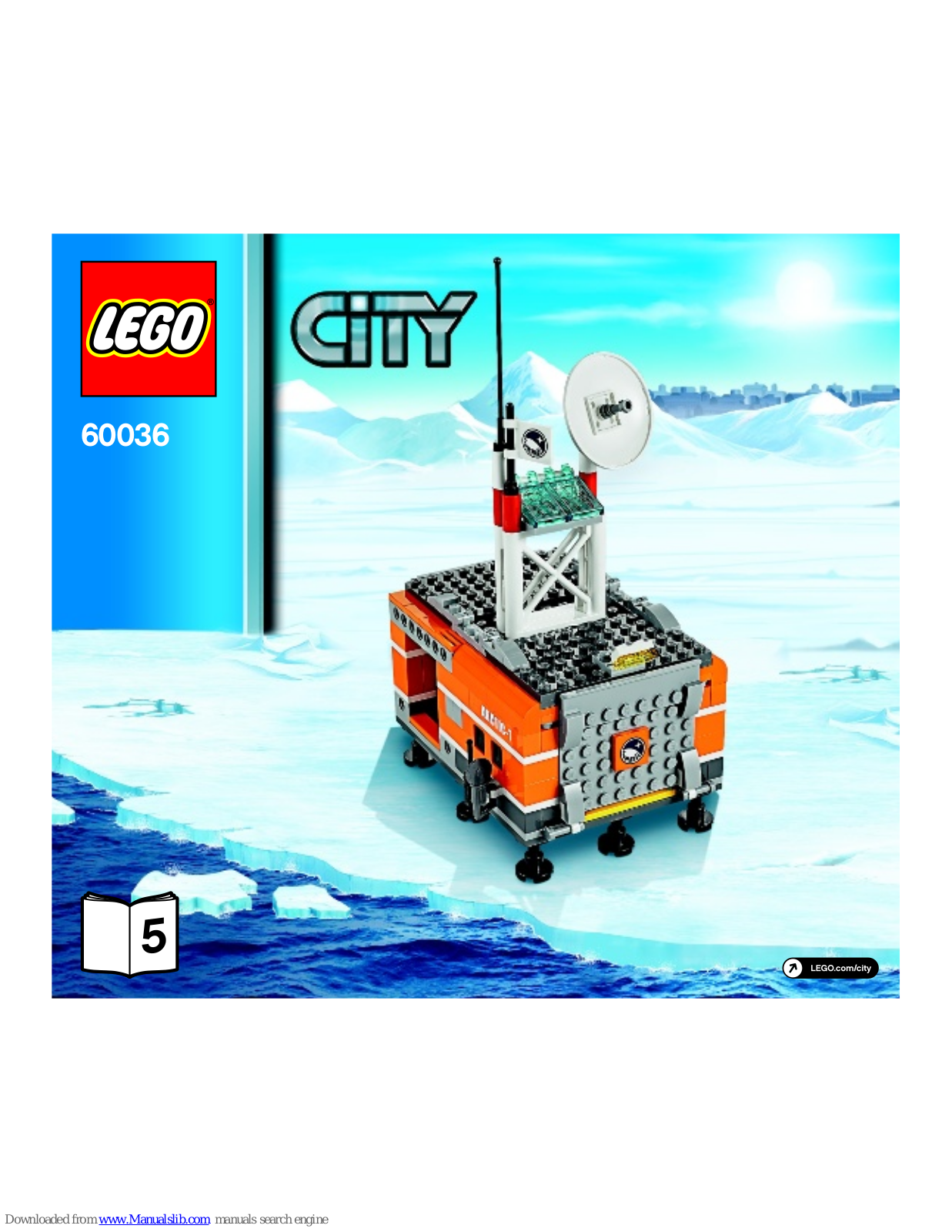 LEGO CITY 60036 Assembly Instructions Manual