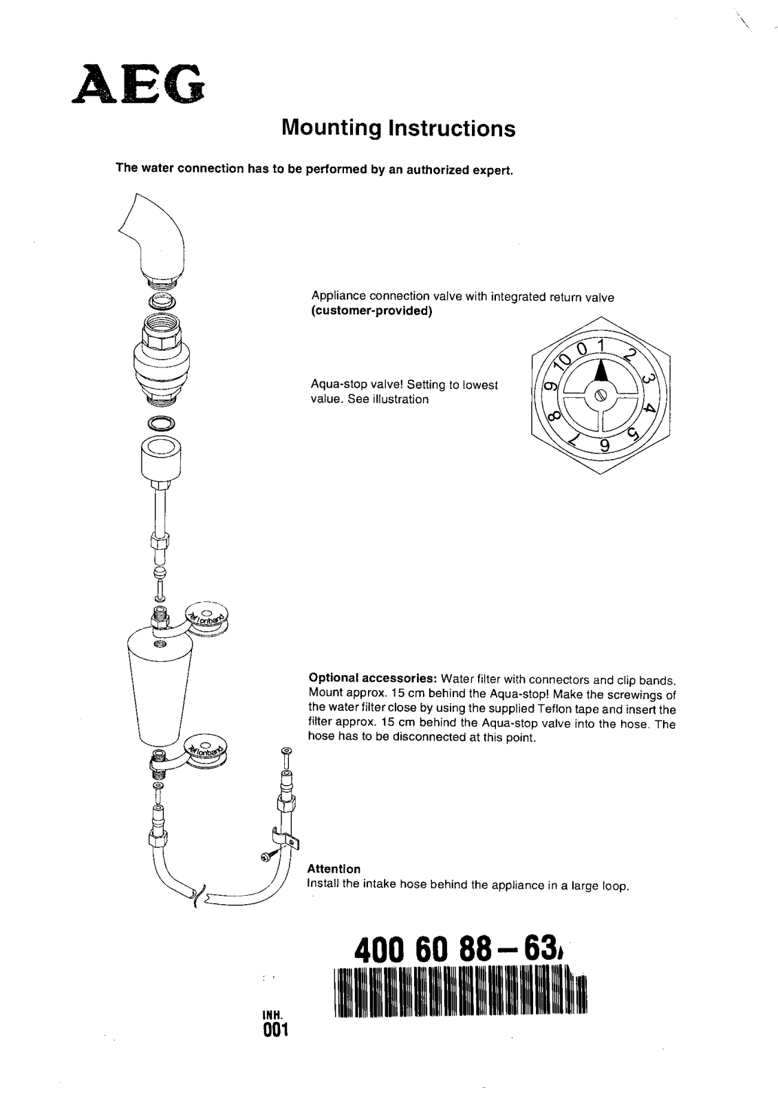 AEG-Electrolux SANTO7085-1KG, SANTO7088KG User Manual