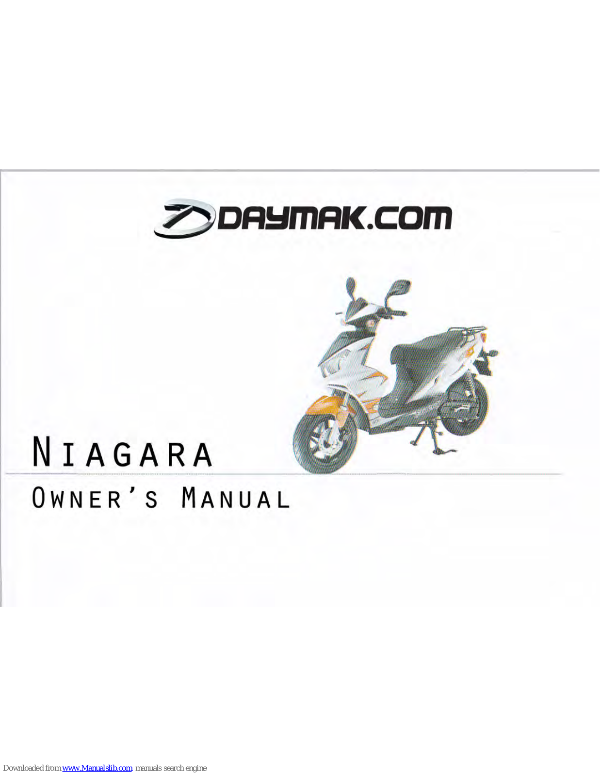 Daymak Niagara Owner's Manual