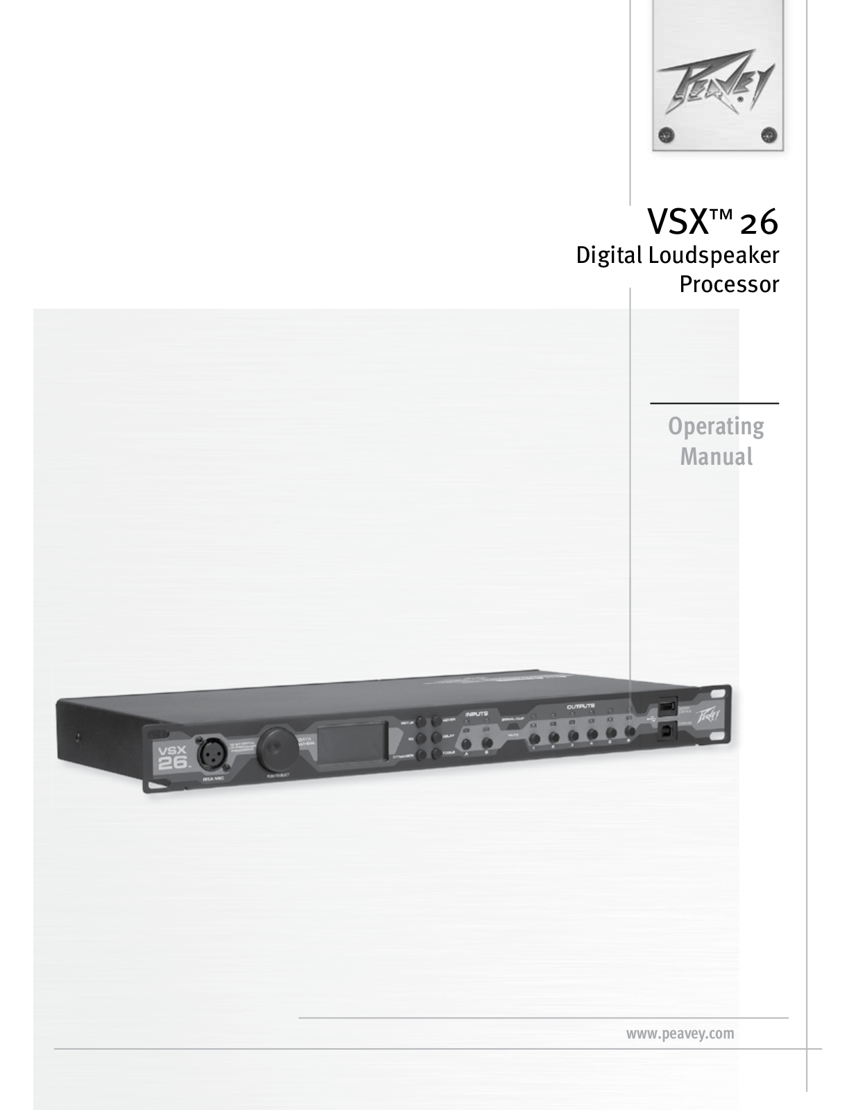 Peavey 26 User Manual