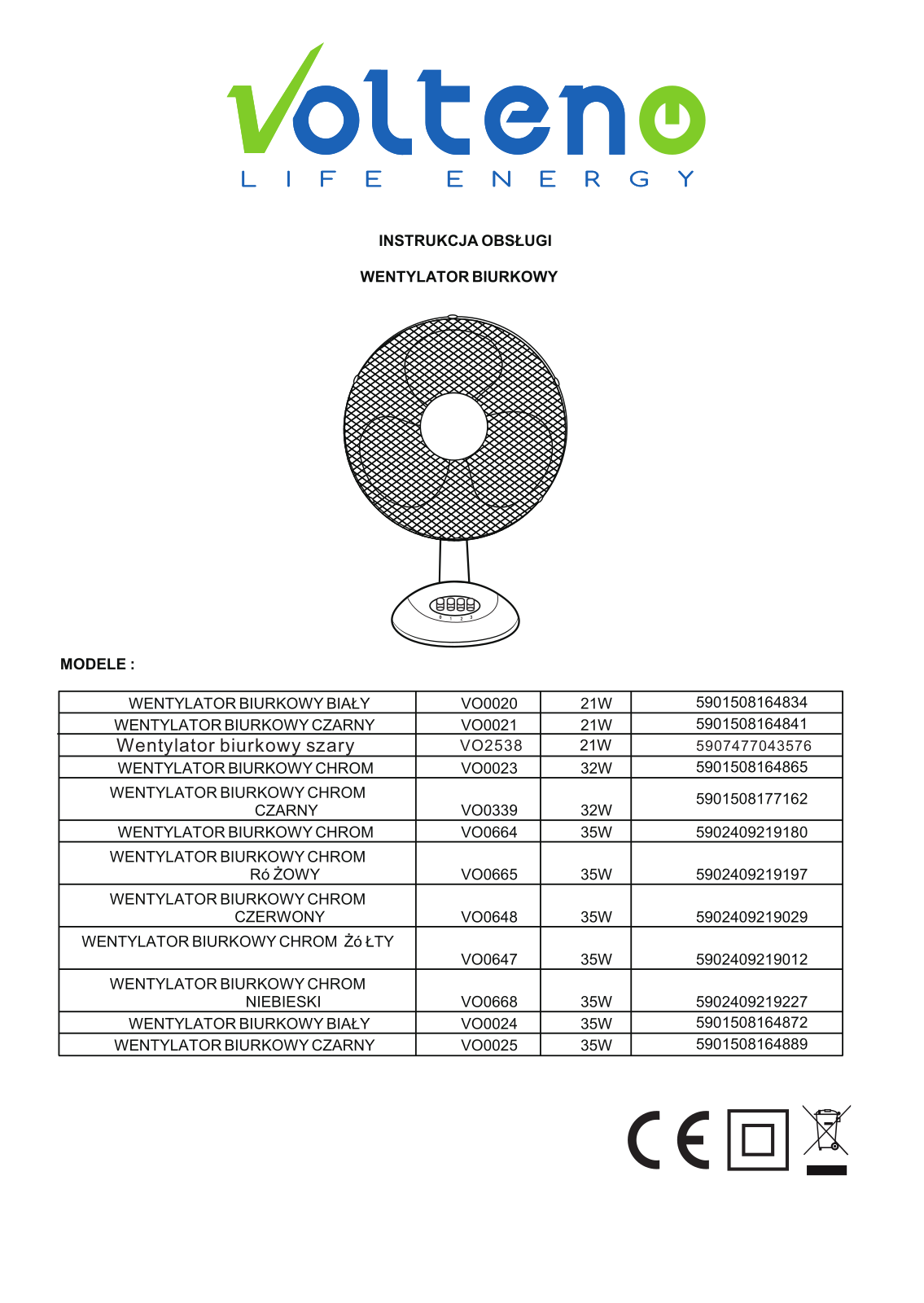 VOLTENO VO00021 User guide - ManualMachine.com